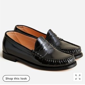 J. Crew Winona Penny Loafers - Navy